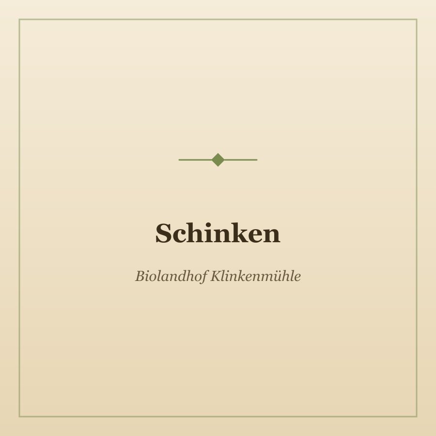 Schinken