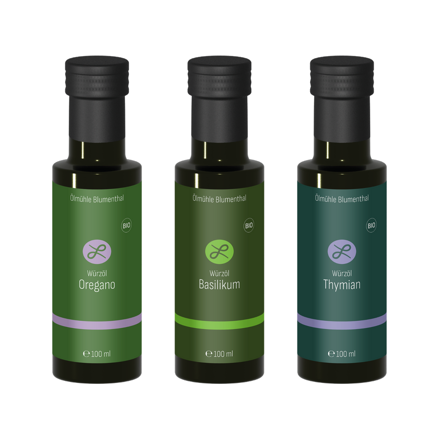 Bio Würzöl Set Mediterran