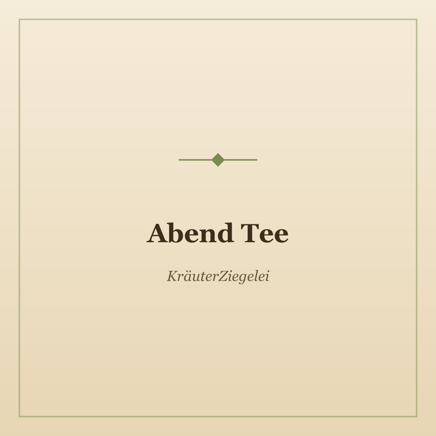Abend Tee