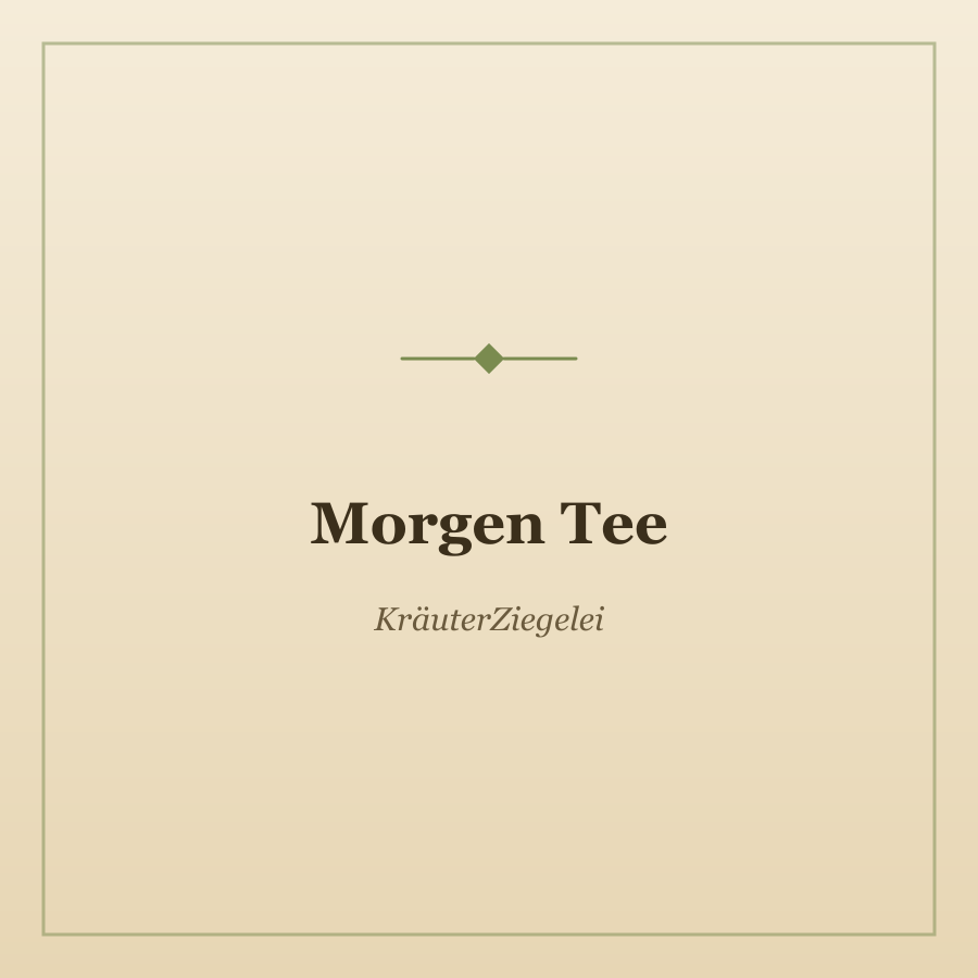 Morgen Tee