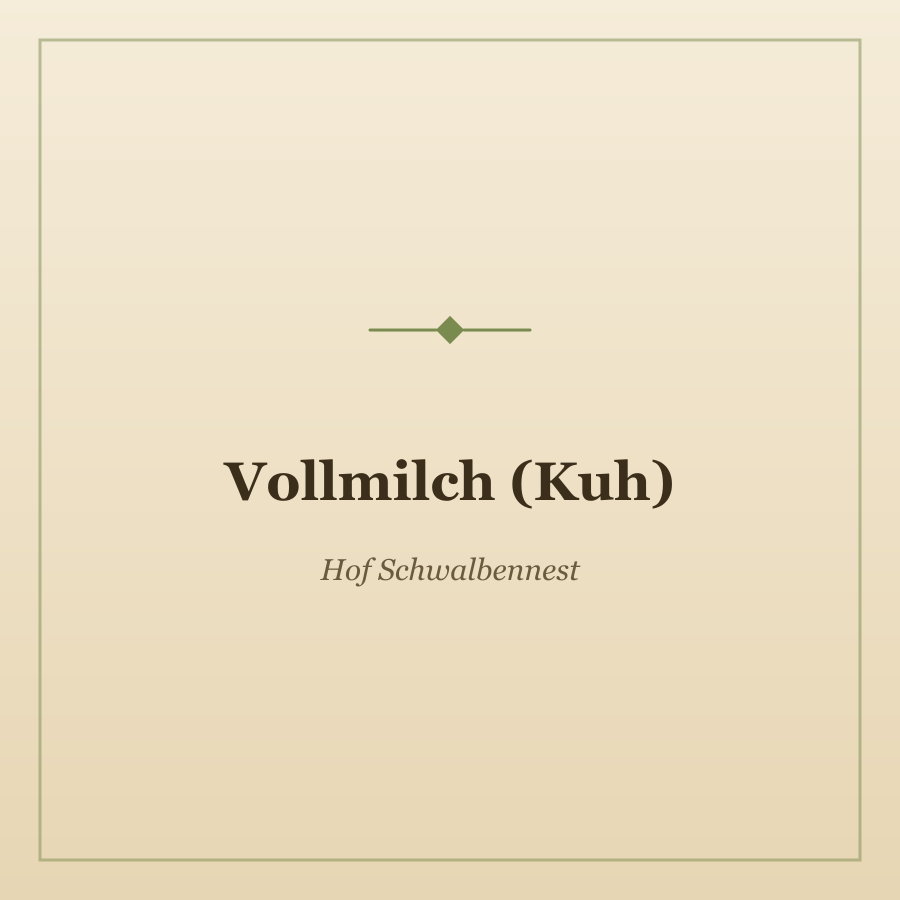 Vollmilch (Kuh)