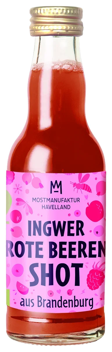 Ingwer-Beerenshot