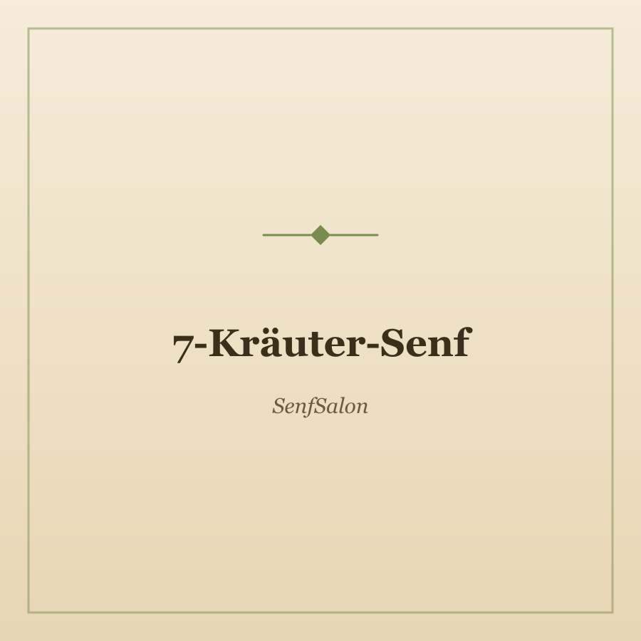 7-Kräuter-Senf
