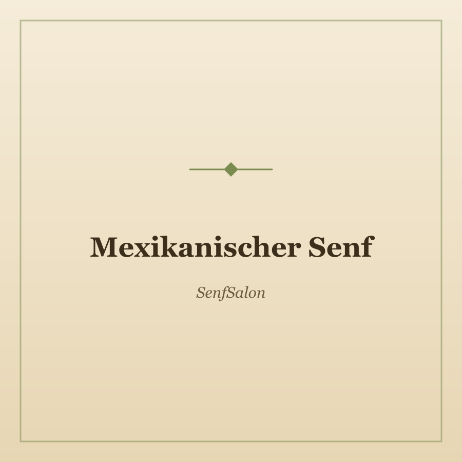 Mexikanischer Senf