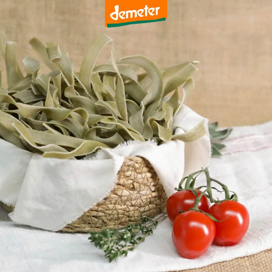 Bandnudeln Dinkel-Bärlauch