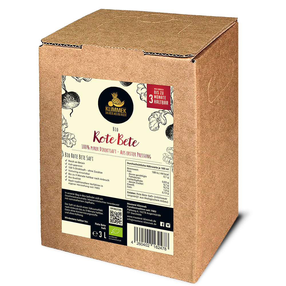 Bio Rote Bete Saft