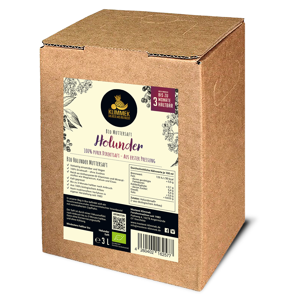 Bio Holundersaft