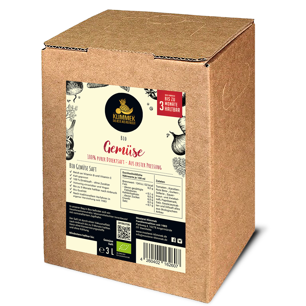 Bio Gemüsesaft