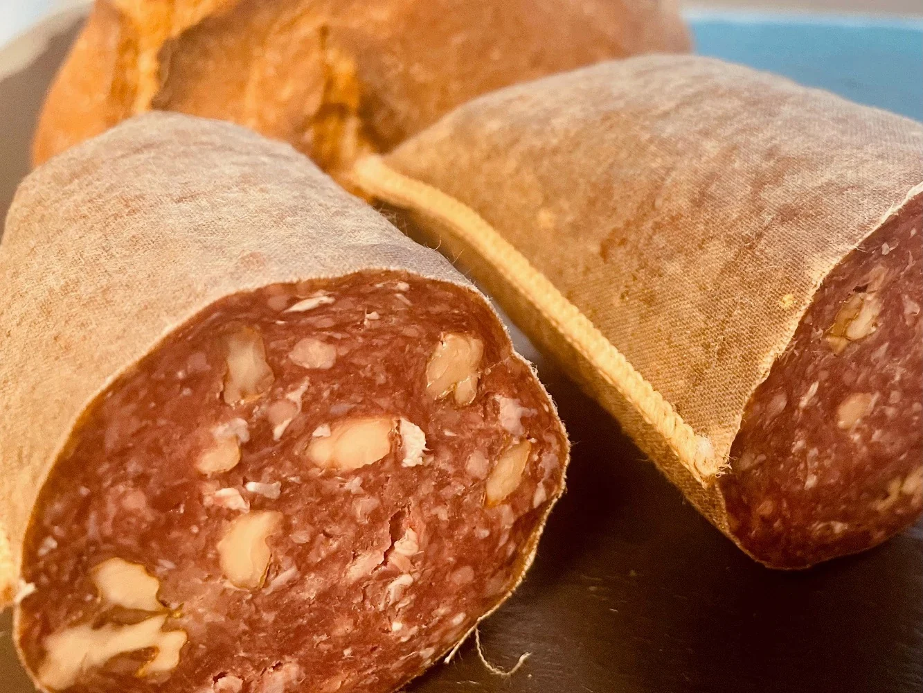 Walnuss-Salami