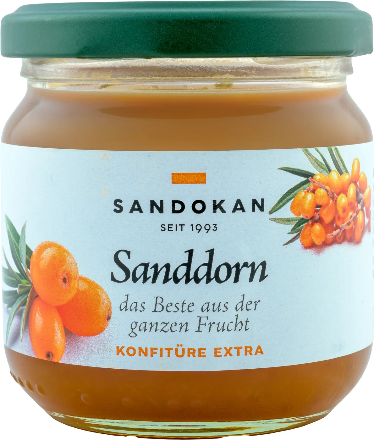 Sanddorn-Konfitüre extra