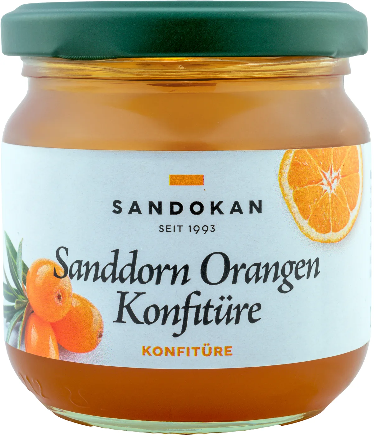 Sanddorn-Orangen-Konfitüre