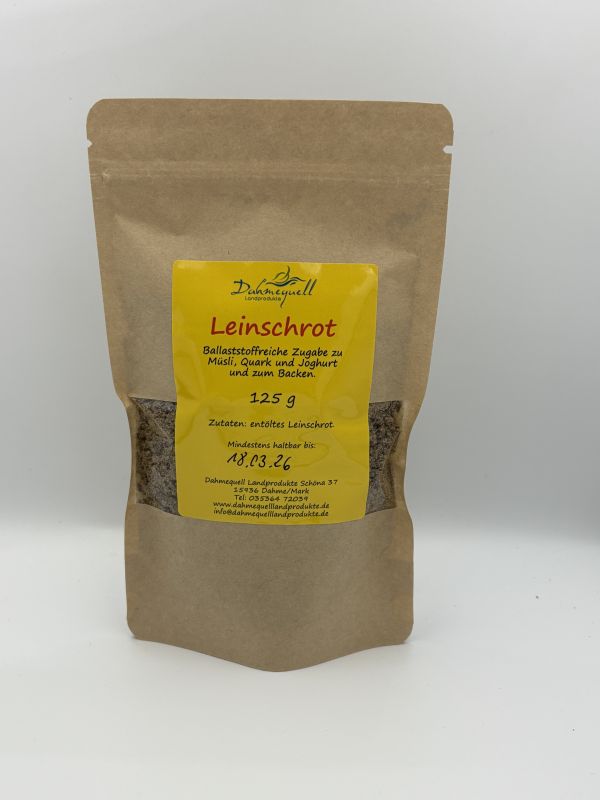 Leinschrot