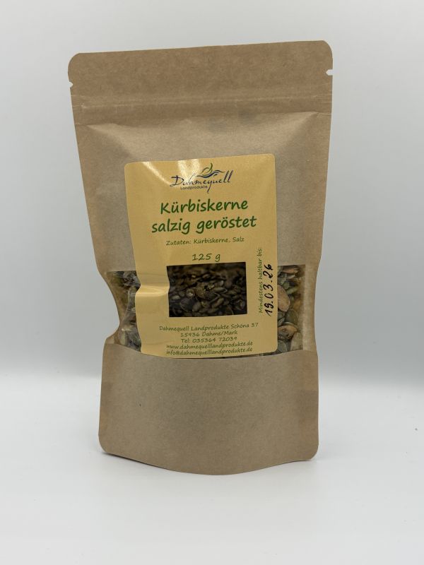 Kürbiskerne salzig geröstet