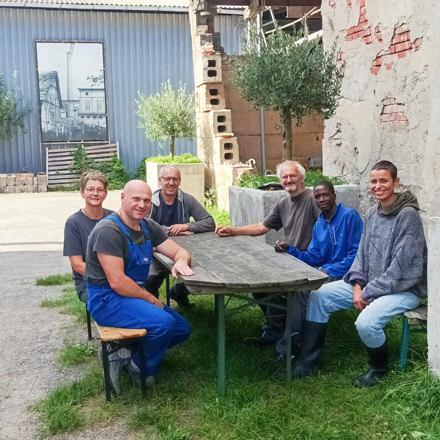Das Team der Imkerei