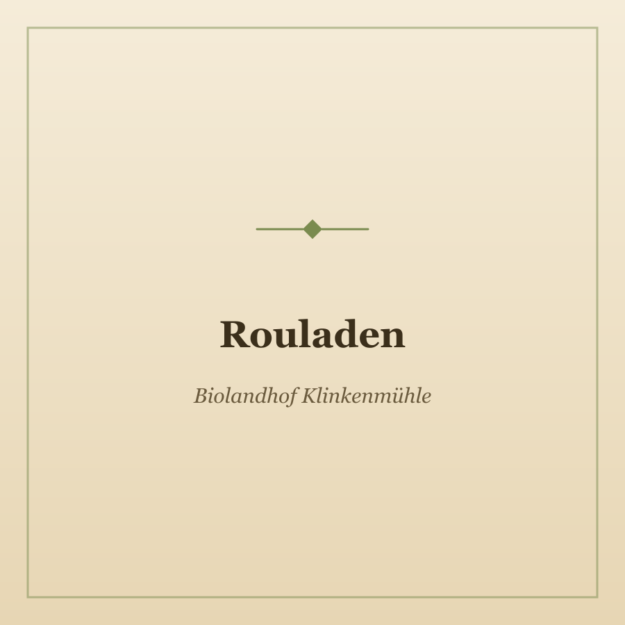Rouladen