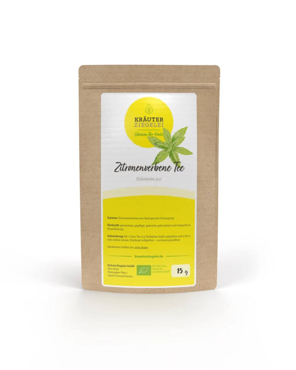 Zitronenverbene Tee