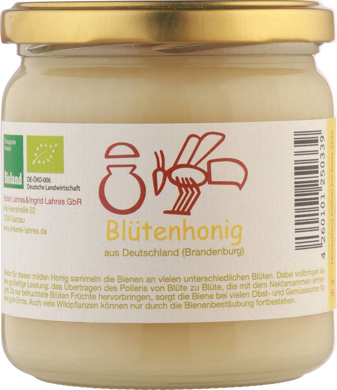 Blütenhonig cremig von Imkerei Fabian Lahres, Foto 1