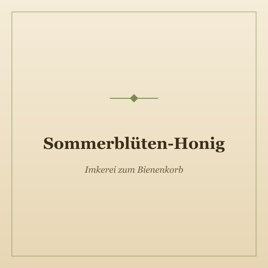 Sommerblüten-Honig