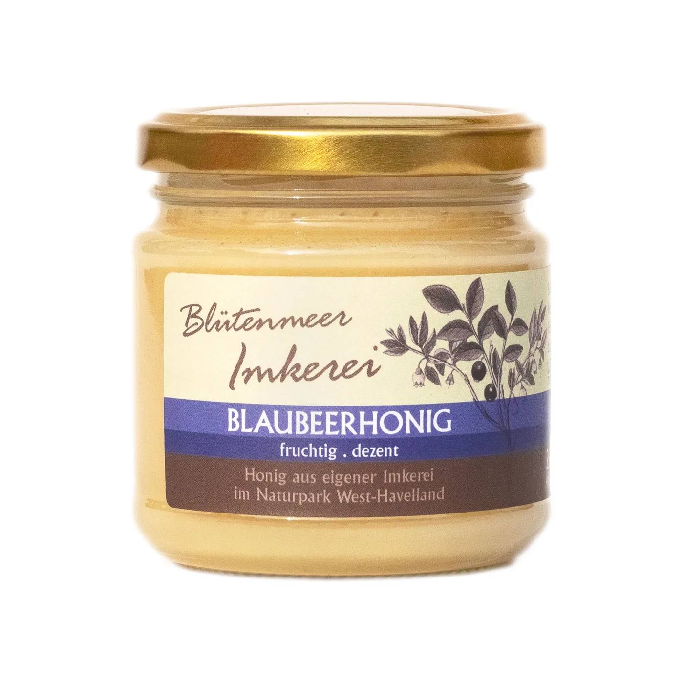 Blaubeerhonig von Bio-Imkerei Blütenmeer, Foto 1